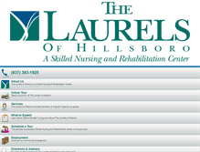 Tablet Screenshot of laurelsofhillsboro.com